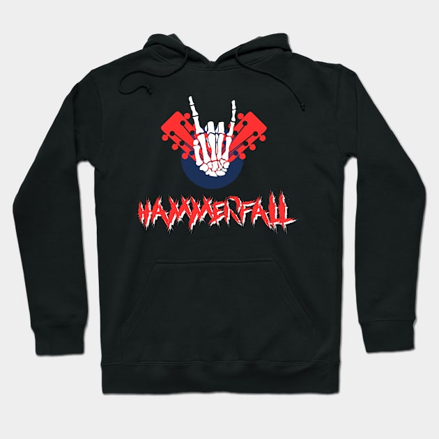 Hammerfall Hoodie by eiston ic